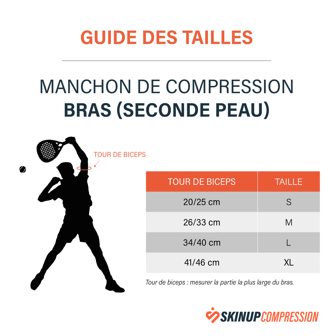 Manchon de maintien pour bras FLEXUP®