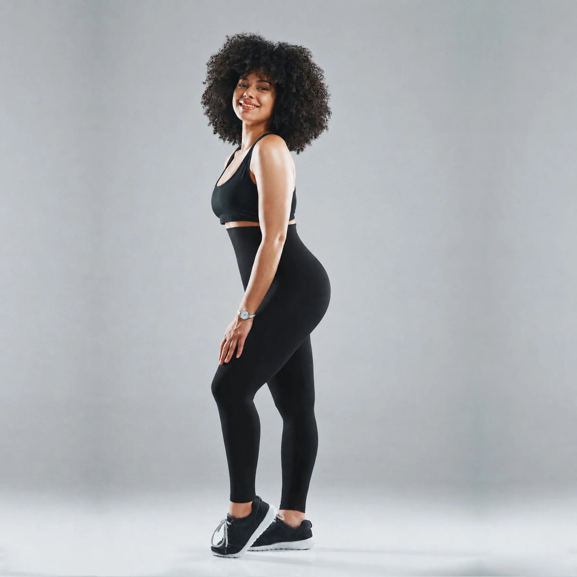 Legging femme taille haute compression modérée  FLEXUP®