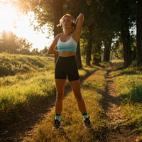 Short femme effet affinant compression légère