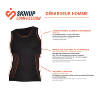 Débardeur homme compression modérée FLEXUP